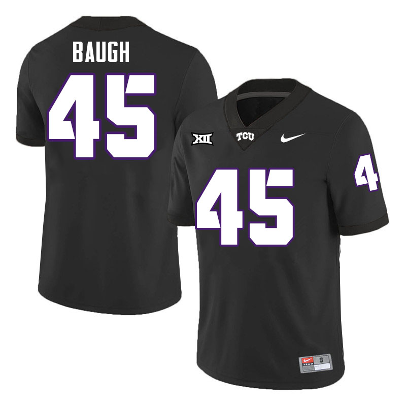 #45 Sammy Baugh TCU Jersey,Texas Christian University Horned Frogs Football Jersey-Black